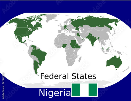 Nigeria federal states union sovereign political
