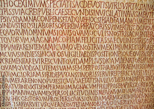 ancient text on stoun