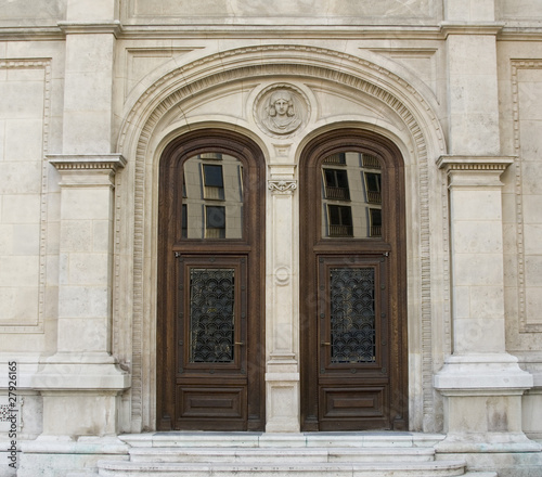 Wooden door