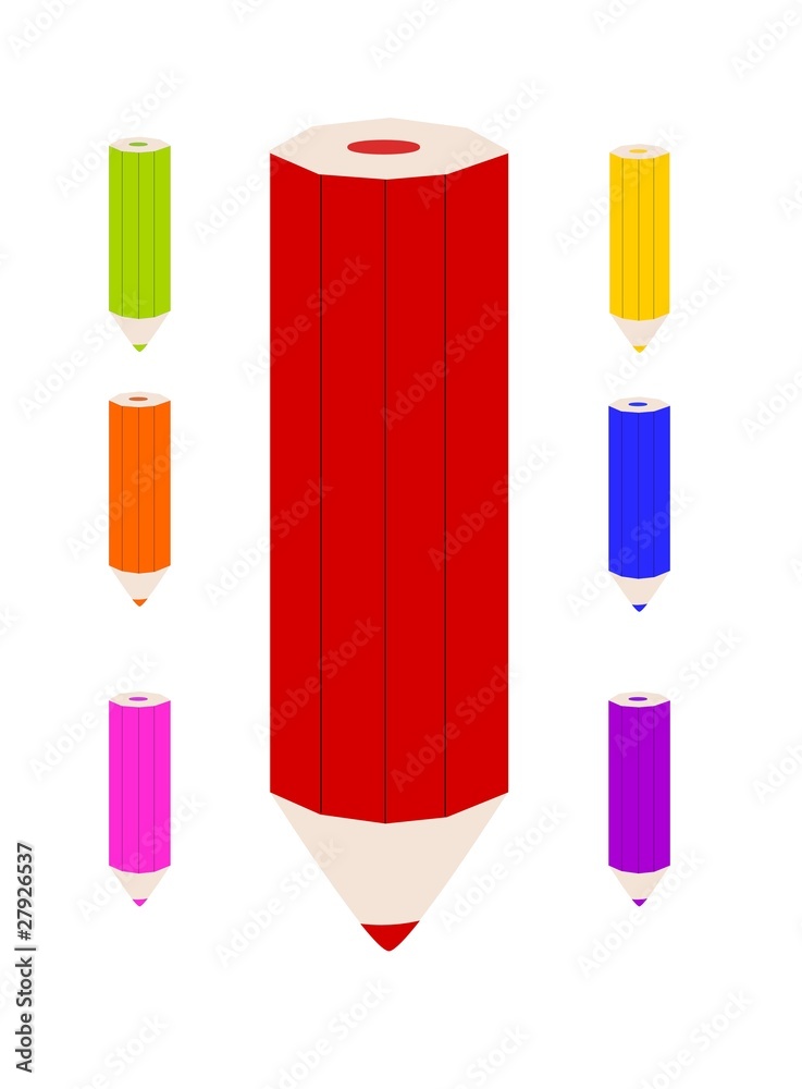 Red pencil Red pencil
