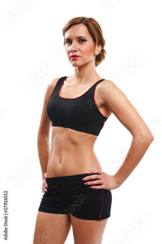 Woman doing workout