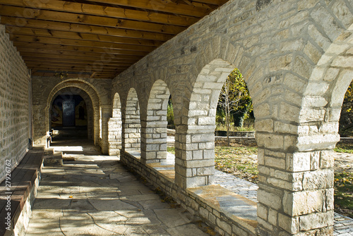 Small Byzantine church  Epirus   Greece