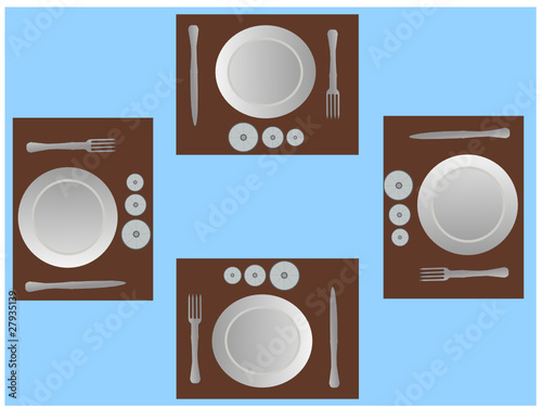 Table pour 4 personnes