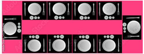 Table pour 10 personnes