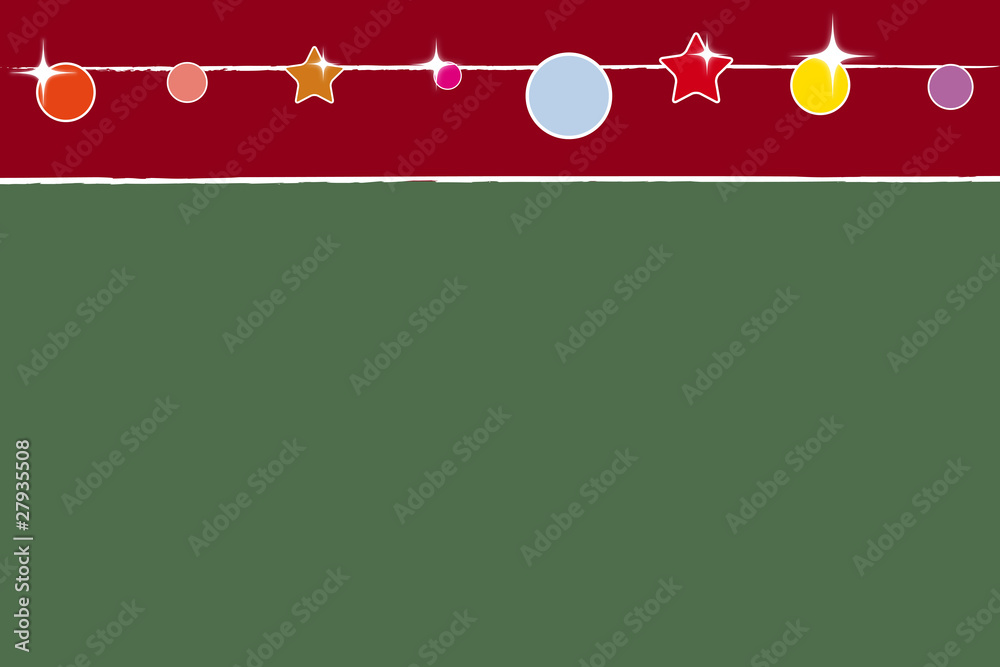 abstract christmas card