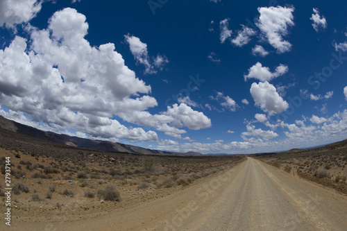 Dirt road through Karoo © kodymcgregor