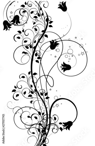 arabesque de tiges