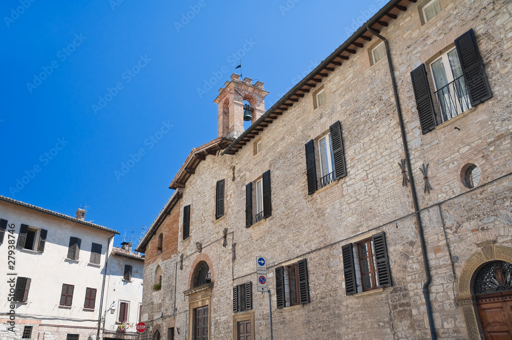 Madonna dei Neri Church. Gubbio. Umbria.