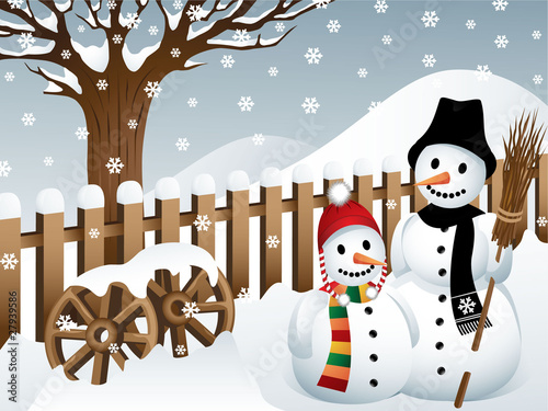 Snowmen in a Country