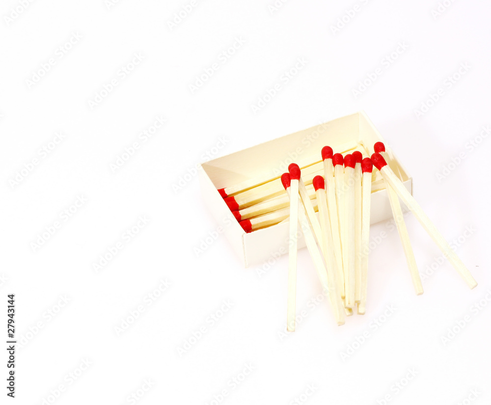 Matches isolated on white Matches isolated on white