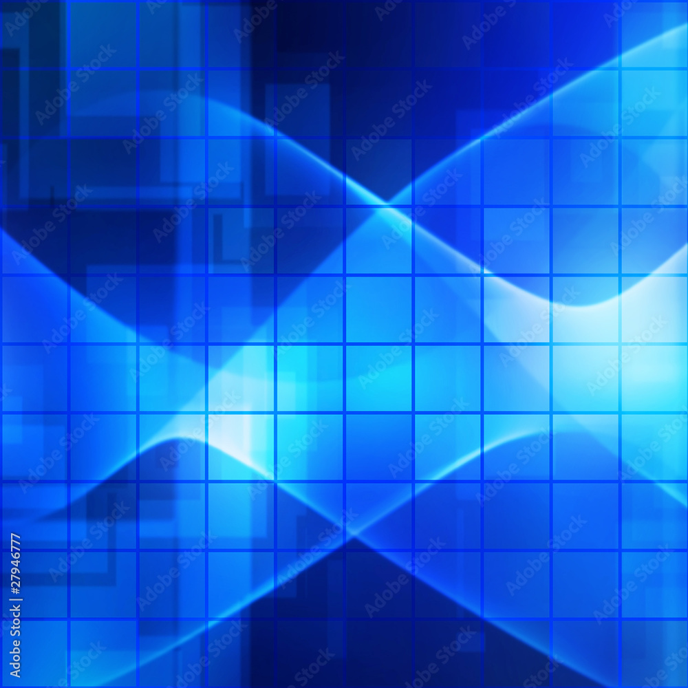 Blue futuristic technology background Blue futuristic technology background