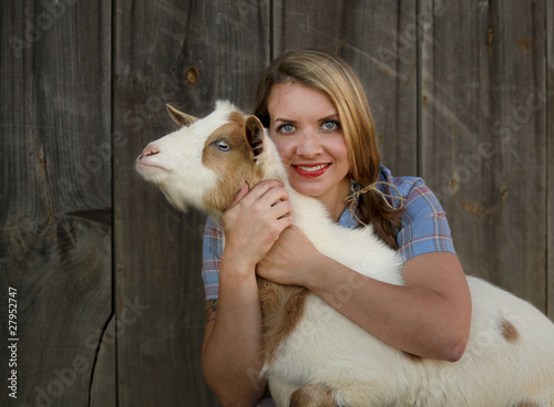 Country Girl and Friend