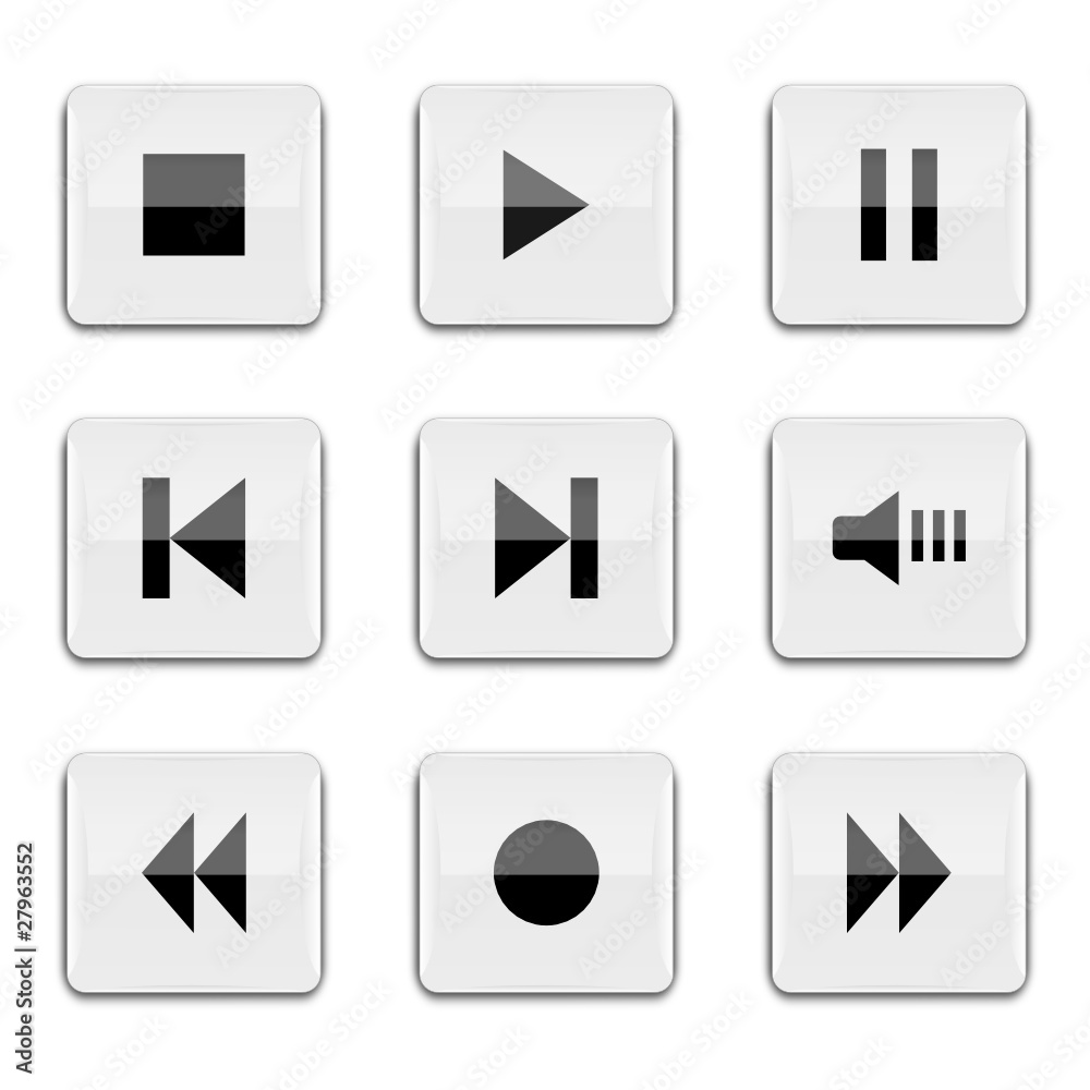 player buttons (x9)