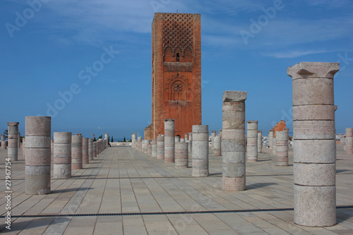 Marocco - Tomba di Hassan a Rabat