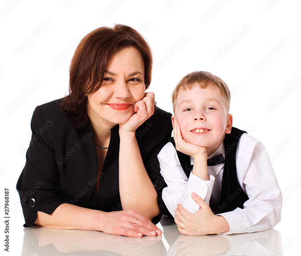 Mother and son Mother and son
