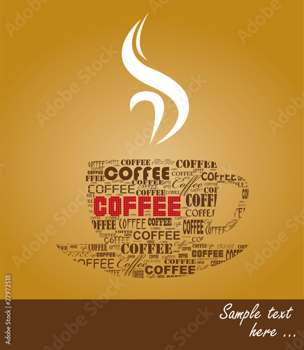 Typography coffee