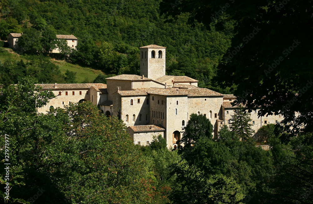 Kloster Fonte Avellana,Marken, Italien