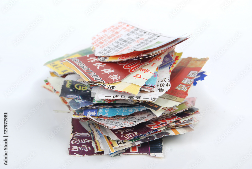 Scraps of paper Scraps of paper