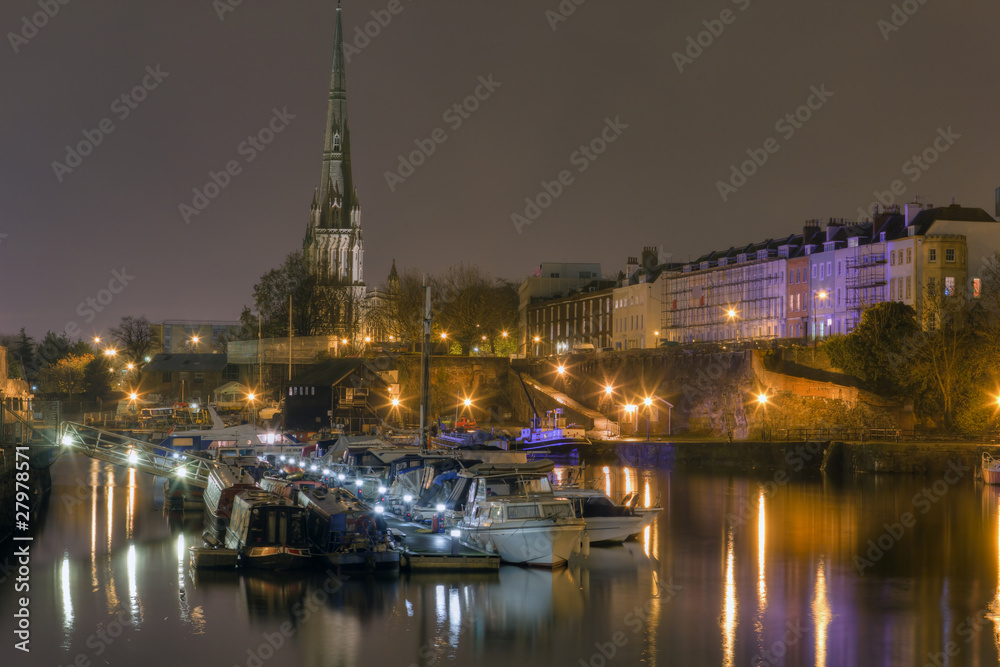 Obraz premium Bristol Floating Harbour