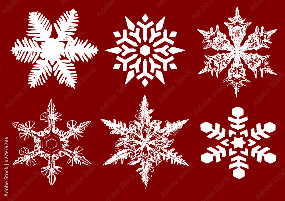 Snowflakes ,Illustrator image Snowflakes ,Illustrator image