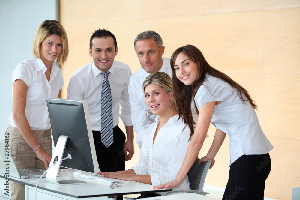 Group of business people in work meeting Group of business people in work meeting
