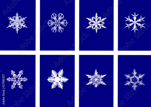 Snowflakes ,Illustrator image