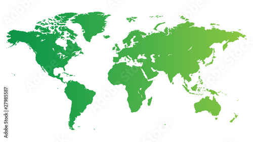 Green World map