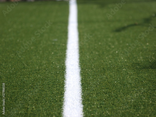Linie auf dem Fußballplatz © Martin_P