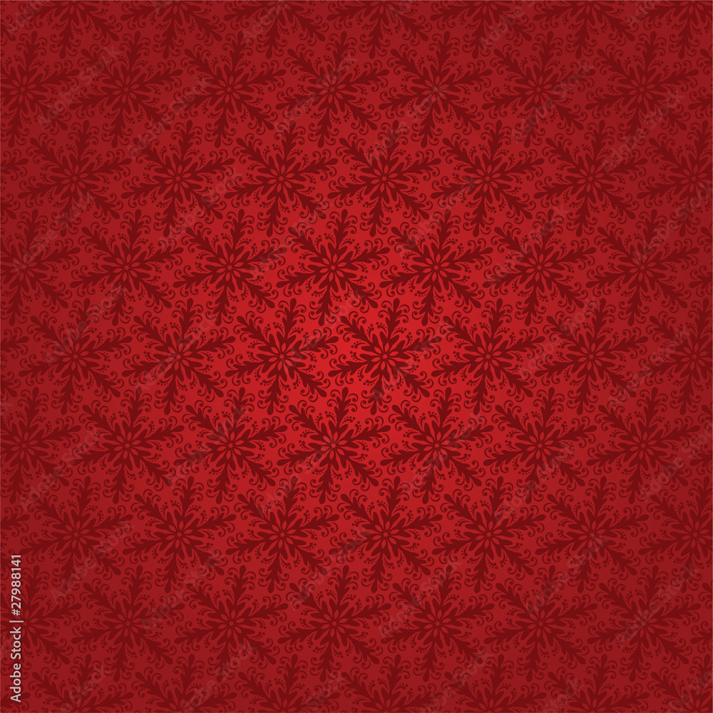 vector red seamless background with snowflakes vector red seamless background with snowflakes