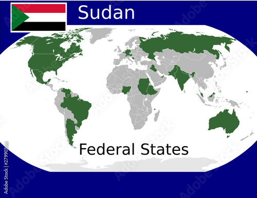 Sudan federal states union sovereign political