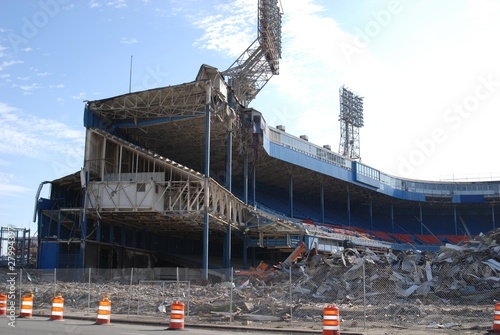 Detroit Tiger Stadium Demolition photo