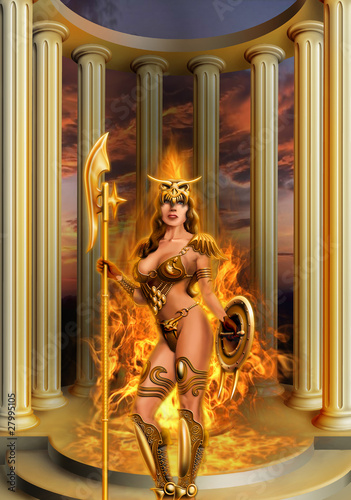 The soldier of a dragon