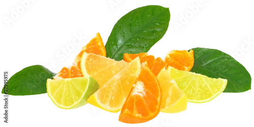 Orange and lemon.