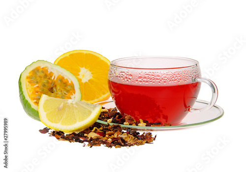 Tee Maracuja - tea from passion fruit 06