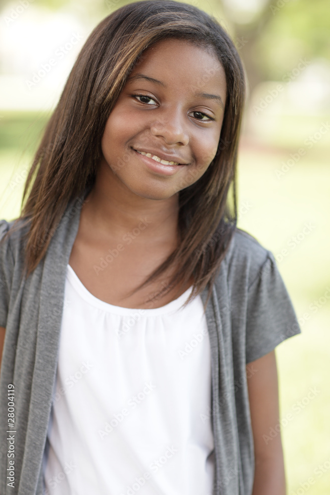 Young child smiling