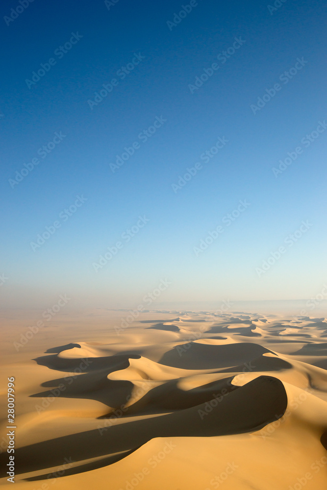 Naklejka premium Sahara desert