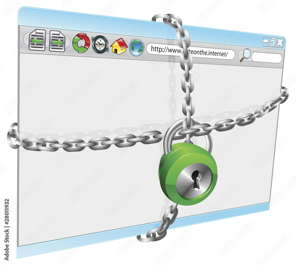 Fototapeta premium internet safety