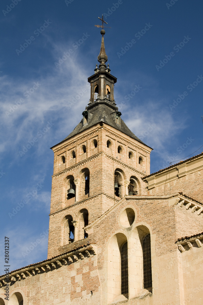 Segovia - St. Martinro manesque bell tower