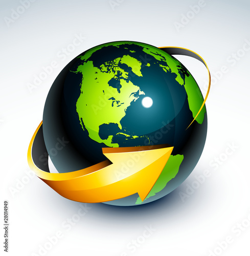 globe planète terre