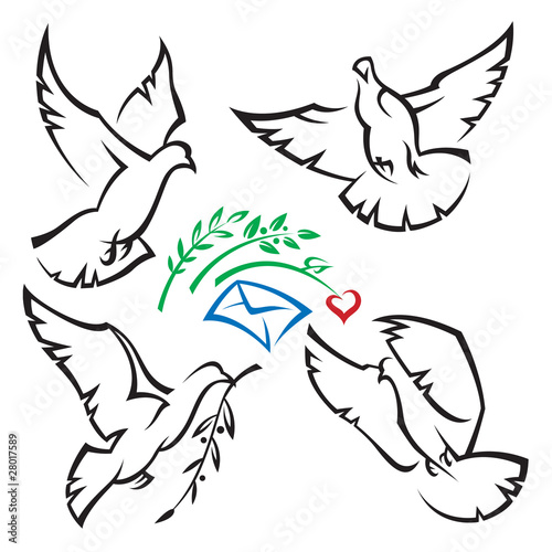 set of pigeons