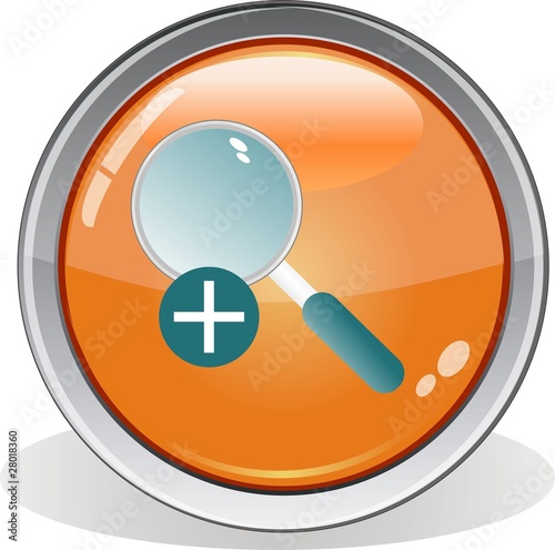 bouton loupe +