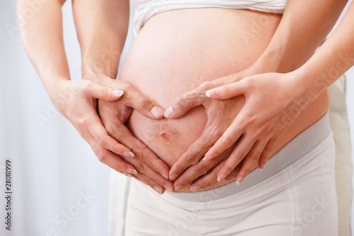 Wallpaper Mural Affection to unborn child Torontodigital.ca