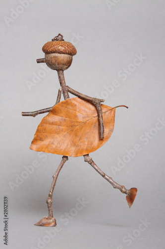 Fotografie Holzmännchen