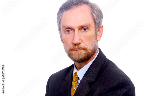 businessman isolated on white background