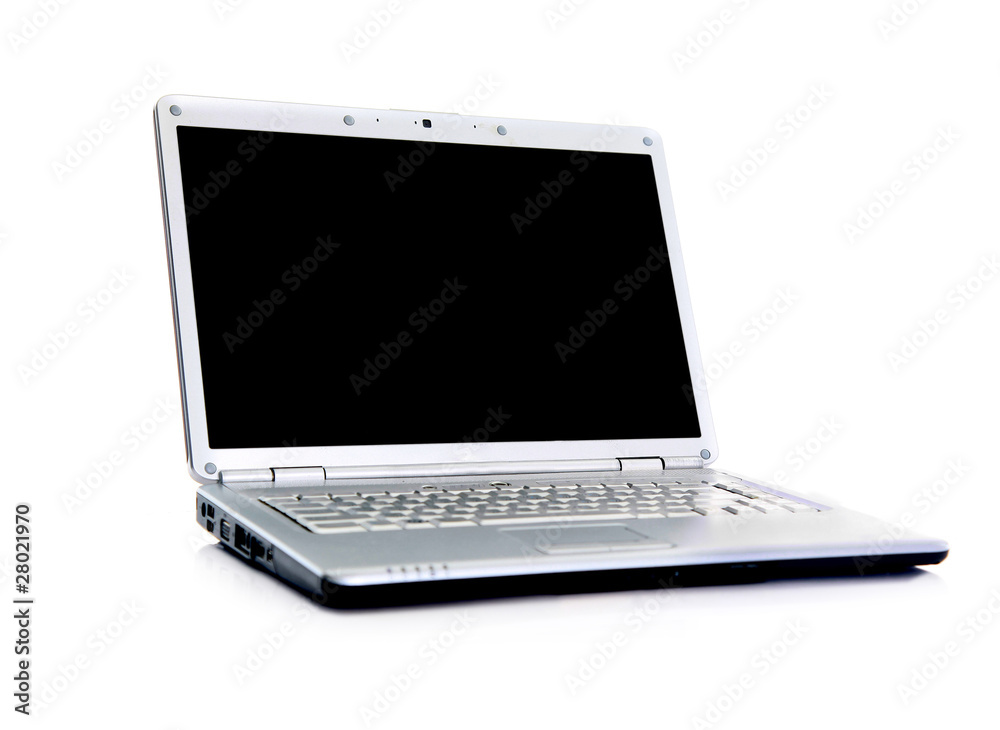 Professional Laptop isolated on white with empty space Professional Laptop isolated on white with empty space