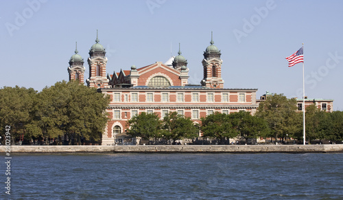 Tableau sur toile Ellis Island, New York City