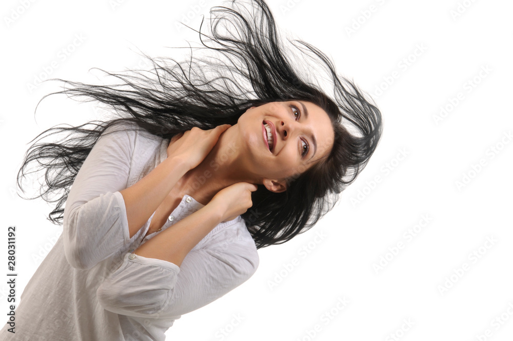 Naklejka premium Attractive Girl