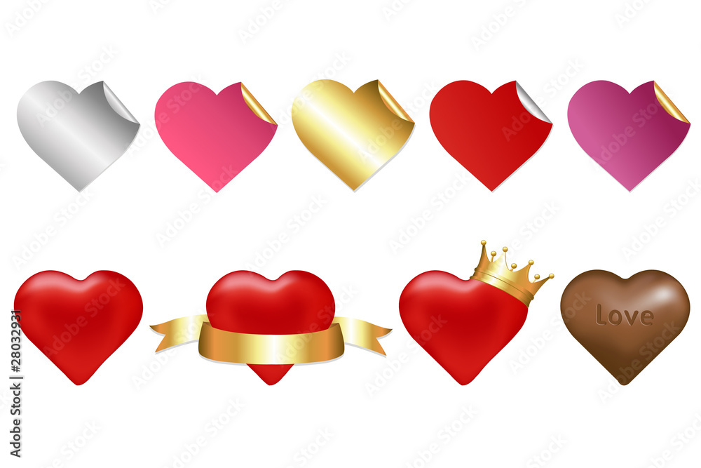 Collection Of Hearts