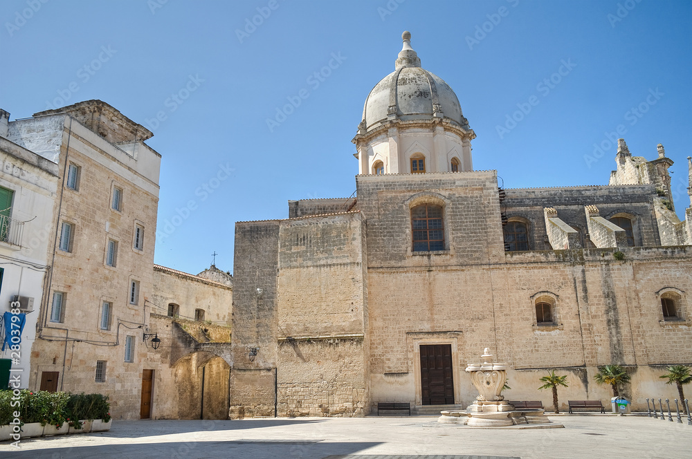 St. Pietro e Paolo Church. Monopoli. Apulia.