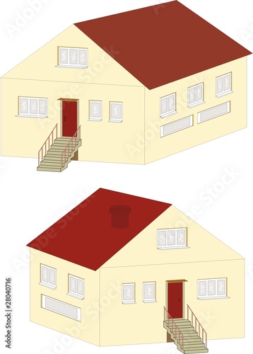 small house isolated